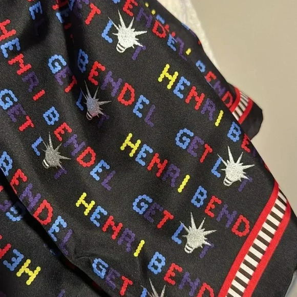 HENRI BENDEL Silk Scarf - Picture 2 of 4